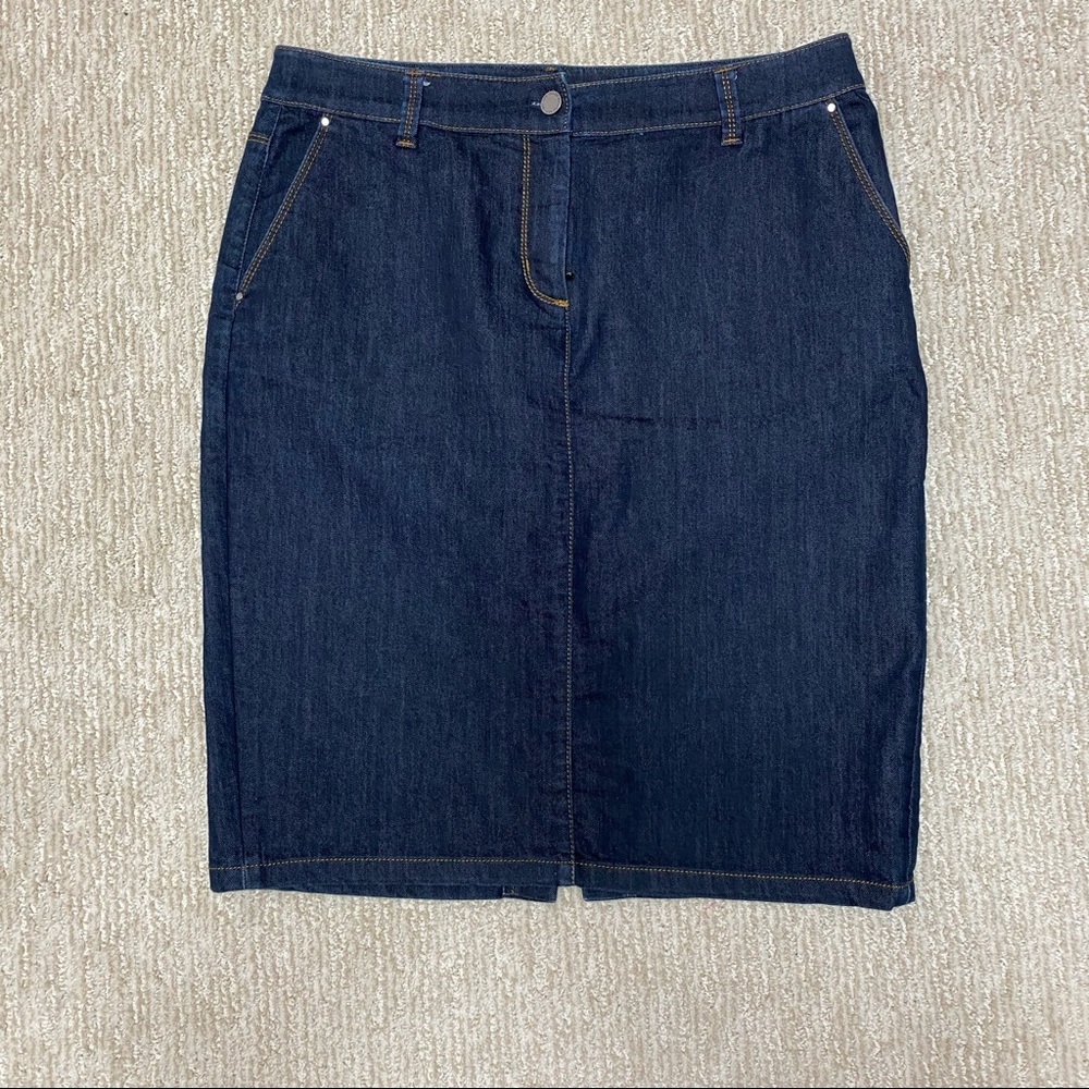 Ann Taylor denim skirt size 10